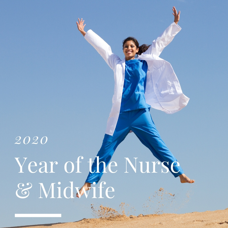 Nurse celebrating
Year of the Nurse