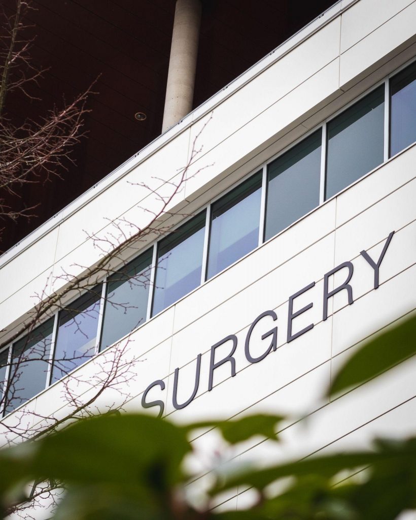 hospital
surgery
procedure vs surgery